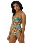 Yeehaw Feelin' Lucky Cowgirl One-Piece Swimsuit