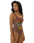 Yeehaw Rodeo Stars One-Piece Swim Suit