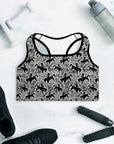 Rodeo Bronc Padded Sports Bra