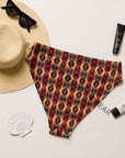 Yeehaw Rust Aztec Bikini Bottom