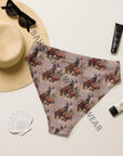 Yeehaw Vintage Cowboy Bronc Bikini Bottom