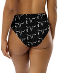 Yeehaw White Bullhead Cactus Bikini Bottom