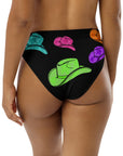 Yeehaw All Neon Hat Bikini Bottom