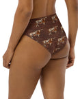 Yeehaw Leather & Longhorns Bikini Bottom