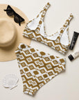Yeehaw Brown Aztec Bikini