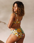 Yeehaw Woodstock Retro Floral Bikini
