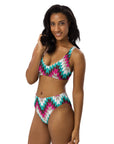 Yeehaw Turquoise Pink Aztec Bikini