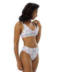 Yeehaw Pink Turquoise Bikini