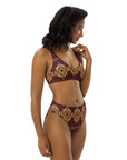 Yeehaw Gold Aztec Bikini