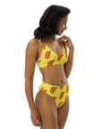 Yeehaw Orange Hat Bikini