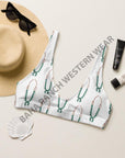 Yeehaw Squash Blossom Bikini Top