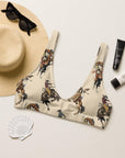 Yeehaw Vintage Cowgirl Bikini Top