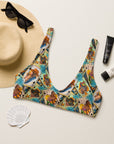 Yeehaw Feelin' Lucky Cowgirl Bikini Top