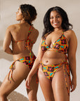 Yeehaw Orange String Bikini