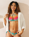 Yeehaw Southwest Aztec String Bikini