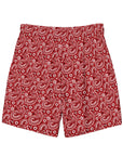 Yeehaw Red Bandana Men's Swim Trunks