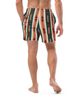 Yeehaw Cocoa Aztec Men's Swim Trunks