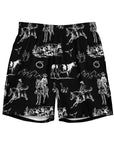 Yeehaw Ranch Life Men's Swim Trunks