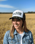 All Trash No Trailer Camo Trucker Hat