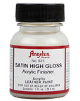 Angelus Leather Acrylic Finisher Satin High Gloss 1 Oz.