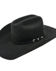 Ariat Cowboy Hat Select 3X Wool Satin Lining Goat Leather Sweatband Black