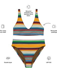 Yeehaw Mustard Serape Bikini