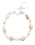 Astro Wood Opal and Sterling Silver Toggle Bracelet
