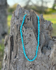 Authentic Turquoise Chips Beaded Necklace