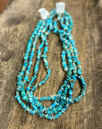Authentic Turquoise Chips Beaded Necklace