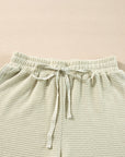 Dulce Parchment Textured Long Sleeve Lounge Set