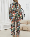 Baha Ranch Colores De Mexico Destination Mexico Satin Pajamas