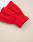 Simone Flag Vintage Oversized Pullover