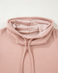 Mariam Drawstring Cowl Knit Top
