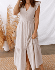 Kira Front Slit Maxi Dress