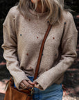 Abigail Detail Drop Shoulder Sweater