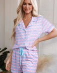 Miley Short Sleeve Pajamas Set