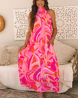 Freyja Nape Sleeveless Maxi Dress