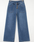 Aleah Waist Wide Leg Jeans