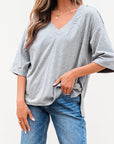 Adelaide Sleeve Oversized T Shirt