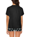 Southwestern Cross Women's Western Top and Short Pajama Set