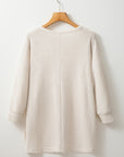 Anaiah Batwing Sleeve Oversized Top