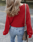 Evelyn Knit Drop Shoulder Sweater