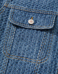 Rosalyn Flap Textured Down Jacket