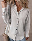 Zazita Tab Sleeve Long Shirt