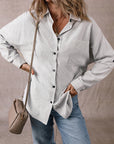 Zazita Tab Sleeve Long Shirt