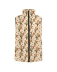 Baha Ranch Longhorn Cactus Women's Western Puffy Vest