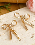Olive Plated alloy Stud Earrings