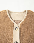 Lilisha Corduroy Edge Patchwork Jacket
