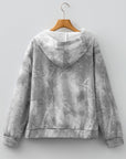 Maya Print Oversized Sporty Hoodie
