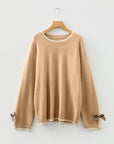 Anaiah Decor Cuffs Loose PLUS Sweater